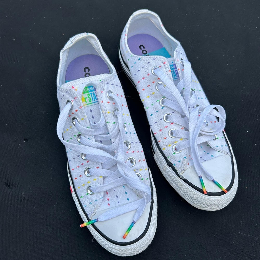 Converse Chick Taylor OX “Pride” Sneakers - Like New